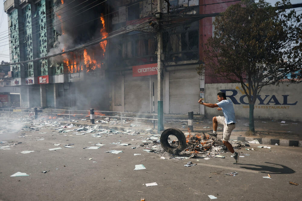 Protesti u Nepalu, Foto: REUTERS