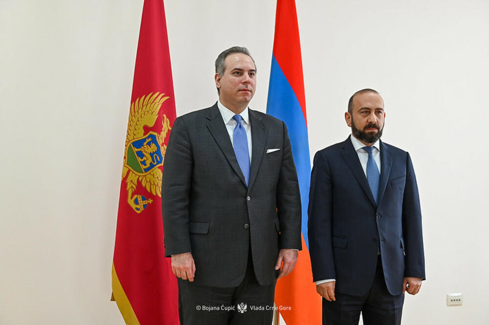 Ivanović i Mirzojan, Foto: Bojana Ćupić/Vlada Crne Gore