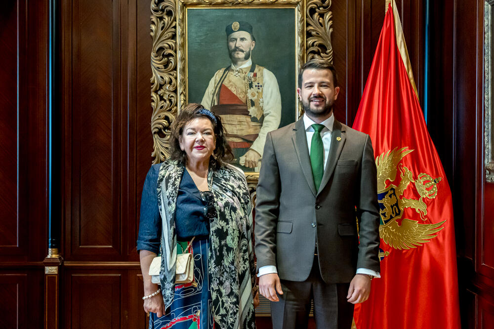 Milatović i Pirs, Foto: Kancelarija za odnose s javnošću Predsjednika Crne Gore