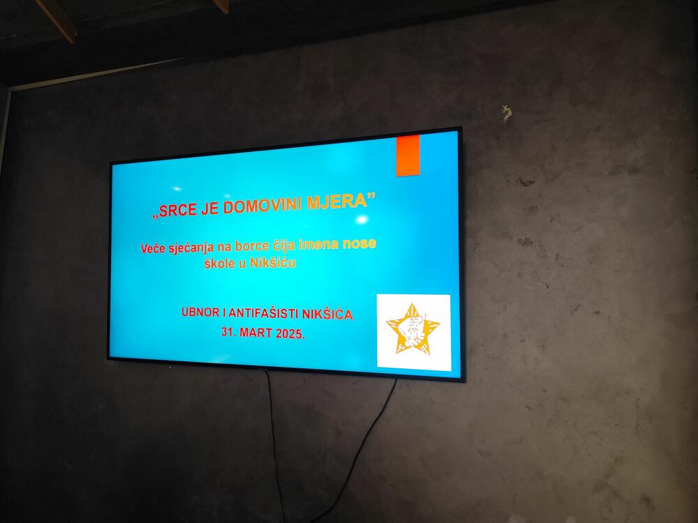 <p>"Vezivna nit koja je spajala sve ove ljude različitih generacija, porijekla, obrazovnog nivoa, je snažna ideja borbe za slobodu, pravedniji svijet, progres, istinski altruizam i antifašizam", kazala je Jasmina Nikčević</p>