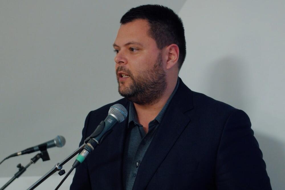 Marko Kovačević, Foto: Za budućnost Nikšića - Marko Kovačević - Zna Nikšić! Nastavljamo