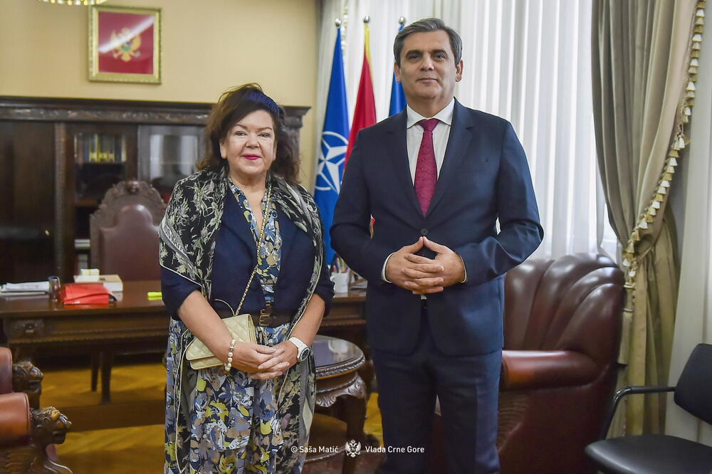 Karen Pirs i Ervin Ibrahimović, Foto: Gov.me