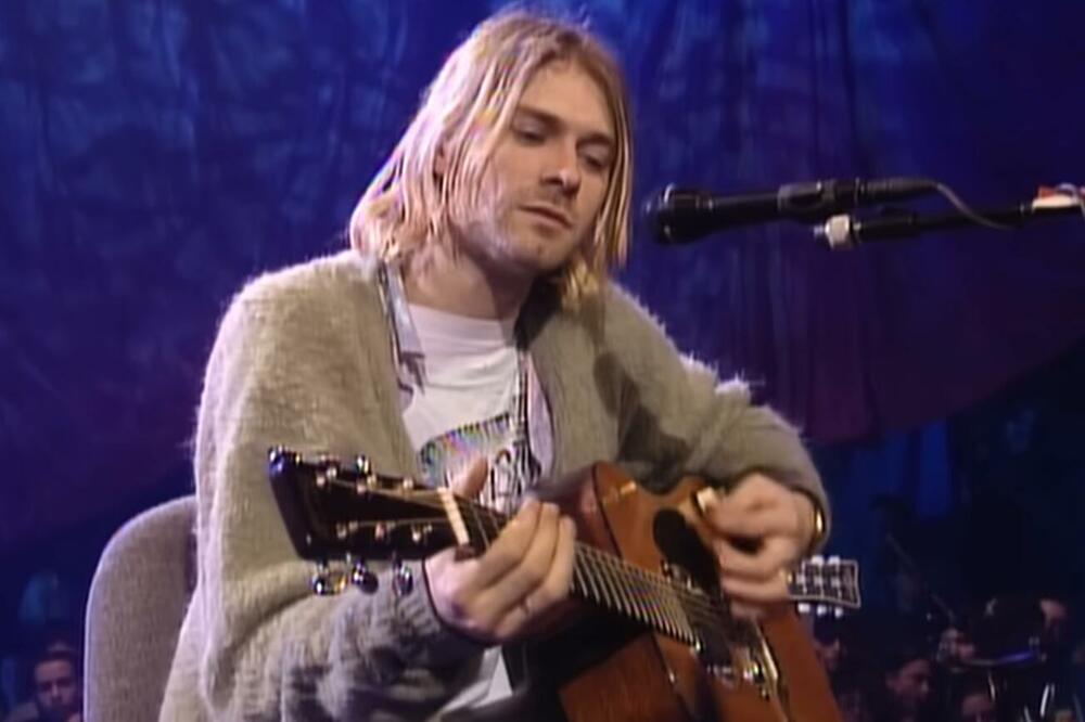 Kurt Kobejn tokom "Nirvana Unplugged in New York", Foto: Screenshot/Youtube/Nirvana
