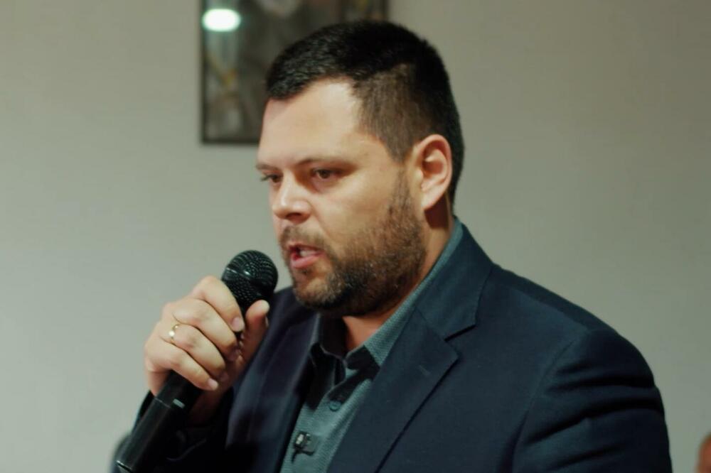 Marko Kovačević, Foto: Za budućnost Nikšića - Marko Kovačević - Zna Nikšić! Nastavljamo