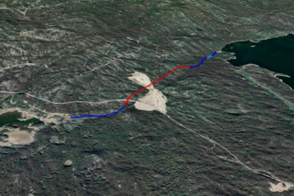 Tunelom i kanalima spajaju nikšićka jezera: Projekat, Foto: Elaborat quot;Medixquot;