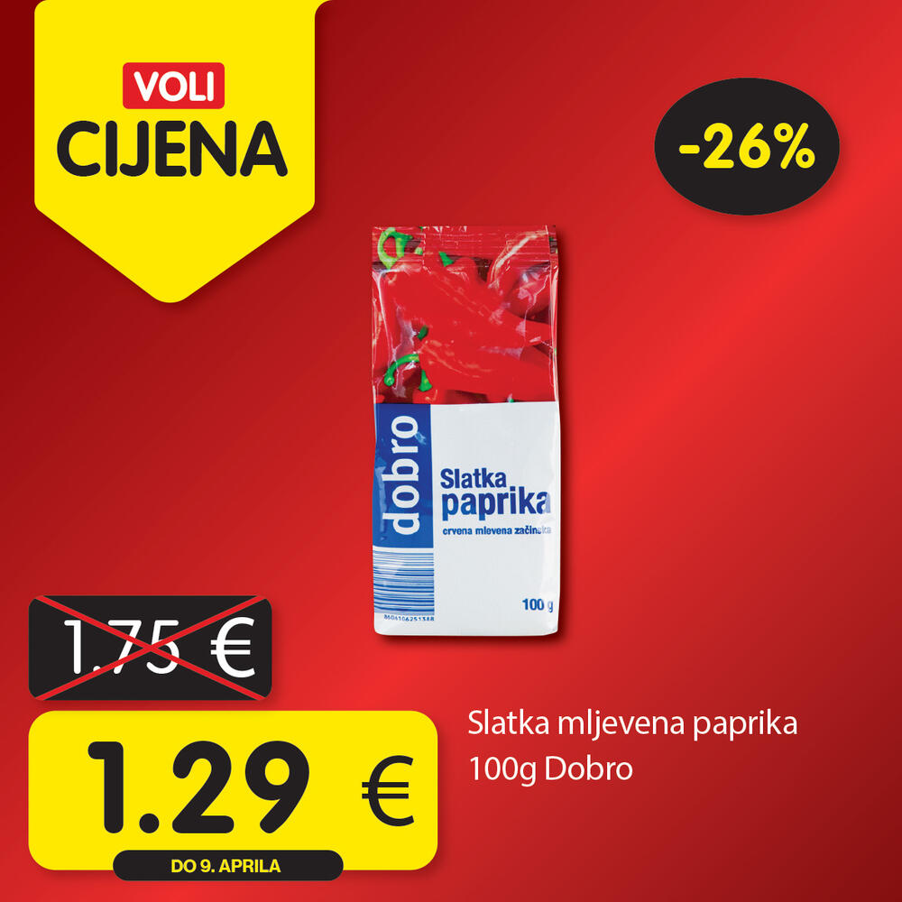 <p>Za najpovoljniju trgovinu birajte proizvode po Voli cijenama!</p>