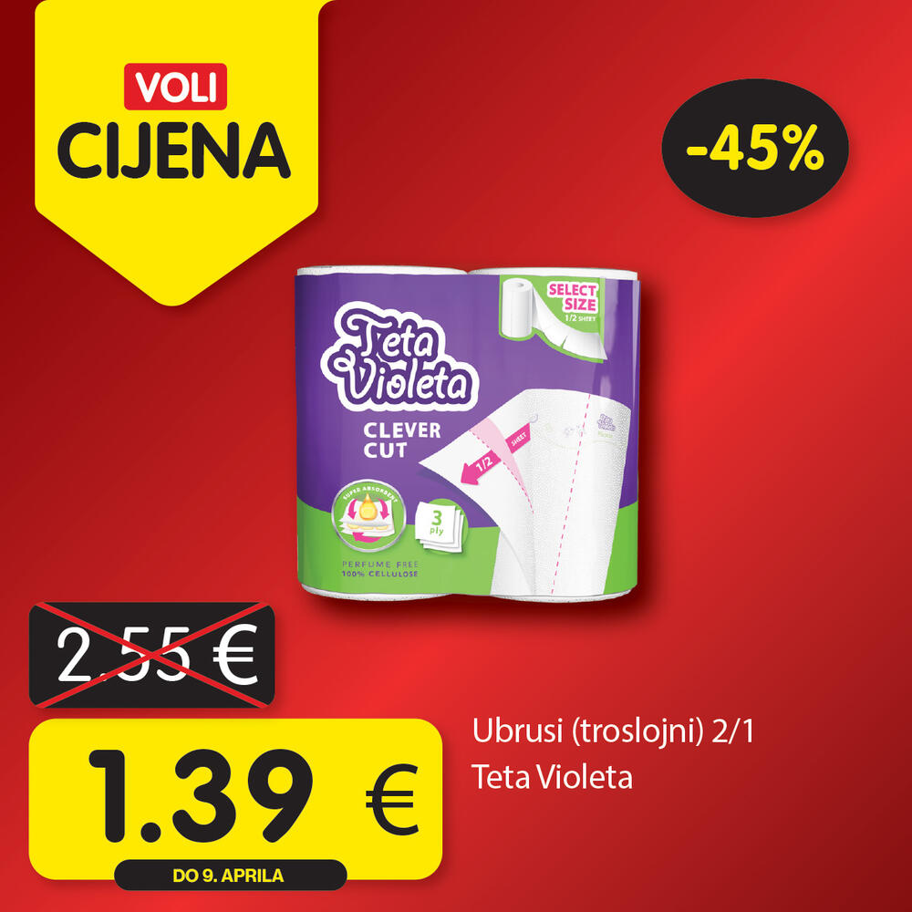 <p>Za najpovoljniju trgovinu birajte proizvode po Voli cijenama!</p>