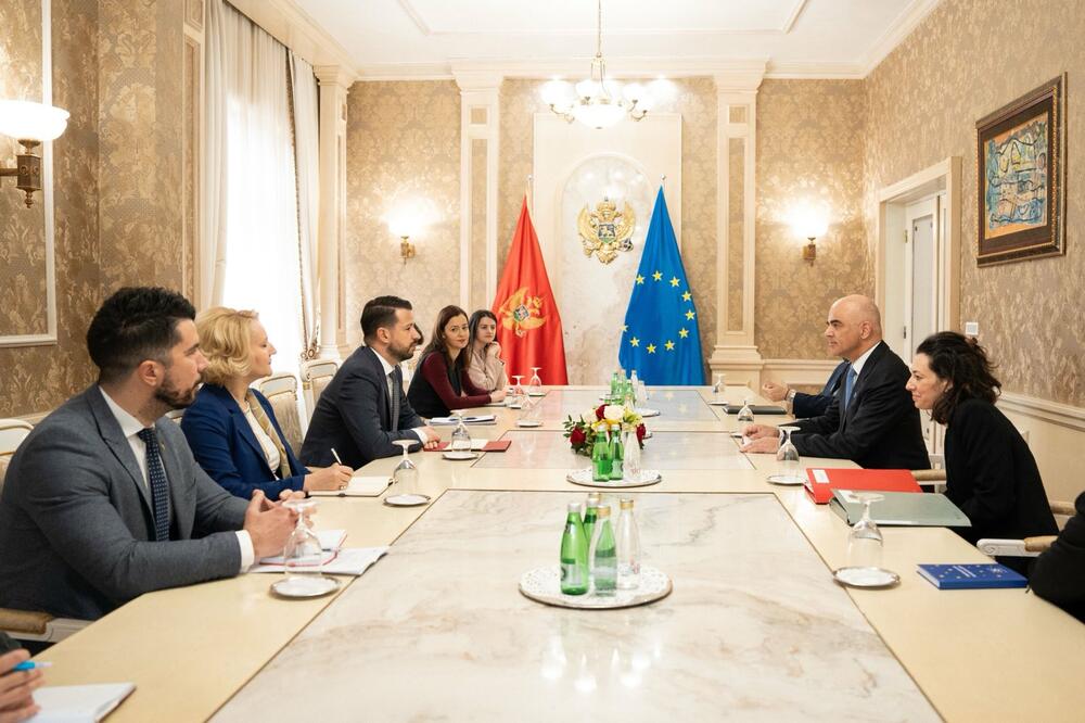 Jakov Milatović i Alan Berse na sastanku, Foto: Gov.me