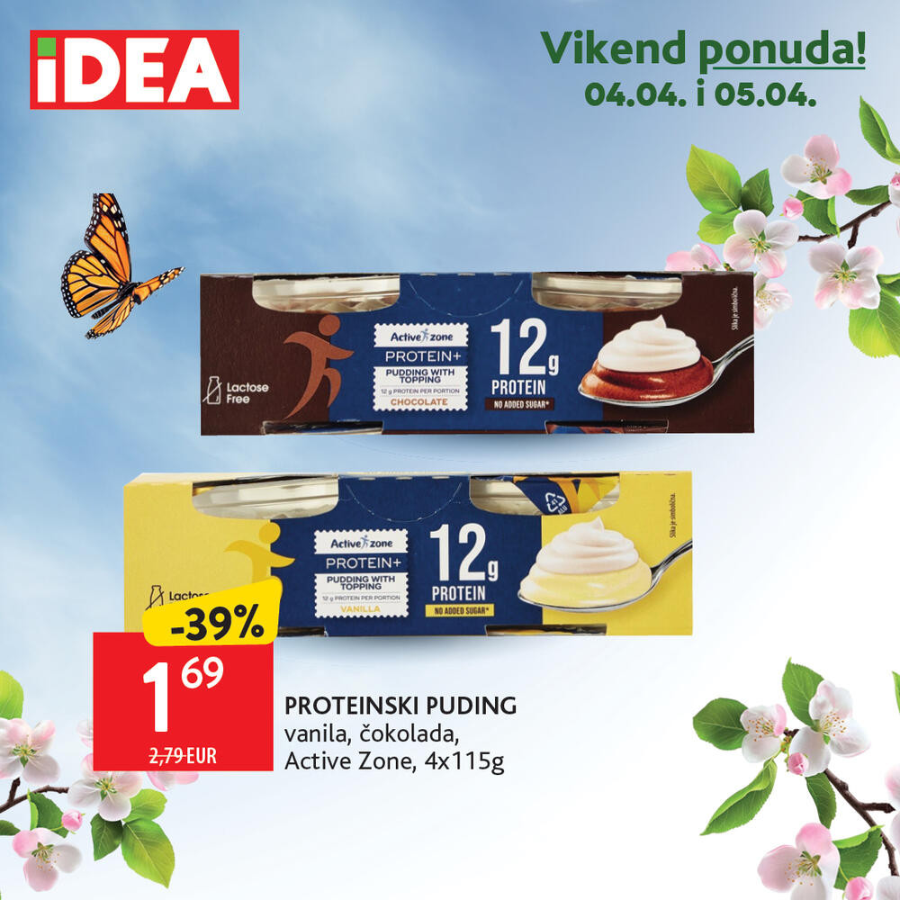 <p>Pogledajte <a href="https://catalog.idea.co.me/april-2025/redovna-akcija-304-904/?page=1" target="_blank">novi nedjeljni IDEA katalog</a> sa bogatom ponudom proizvoda po sniženim cijenama<br />  </p>