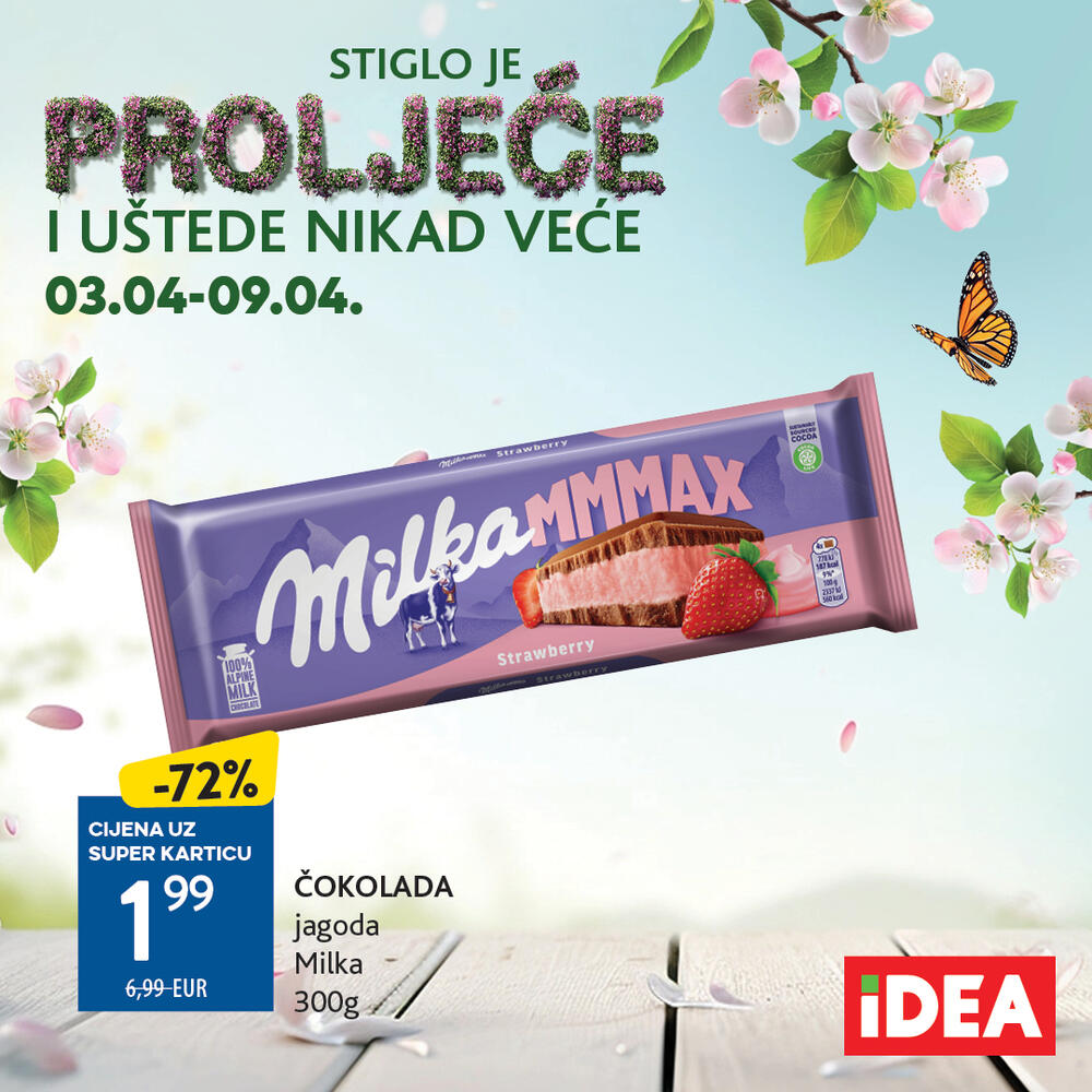 <p>Pogledajte <a href="https://catalog.idea.co.me/april-2025/redovna-akcija-304-904/?page=1" target="_blank">novi nedjeljni IDEA katalog</a> sa bogatom ponudom proizvoda po sniženim cijenama<br />  </p>
