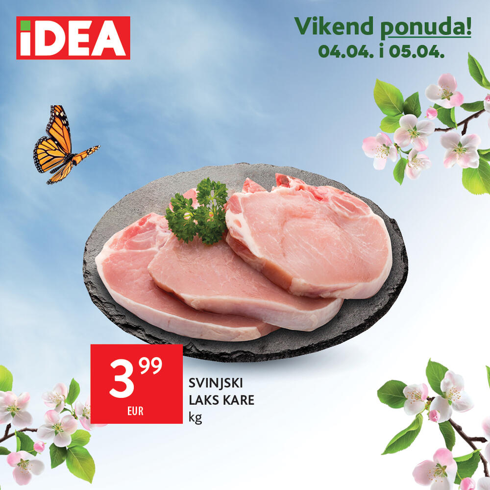 <p>Pogledajte <a href="https://catalog.idea.co.me/april-2025/redovna-akcija-304-904/?page=1" target="_blank">novi nedjeljni IDEA katalog</a> sa bogatom ponudom proizvoda po sniženim cijenama<br />  </p>