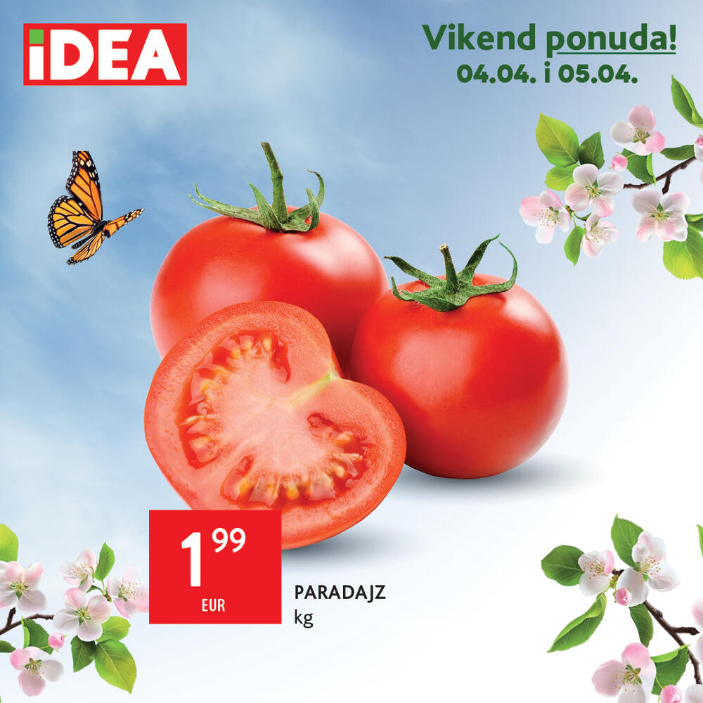 <p>Pogledajte <a href="https://catalog.idea.co.me/april-2025/redovna-akcija-304-904/?page=1" target="_blank">novi nedjeljni IDEA katalog</a> sa bogatom ponudom proizvoda po sniženim cijenama<br />  </p>