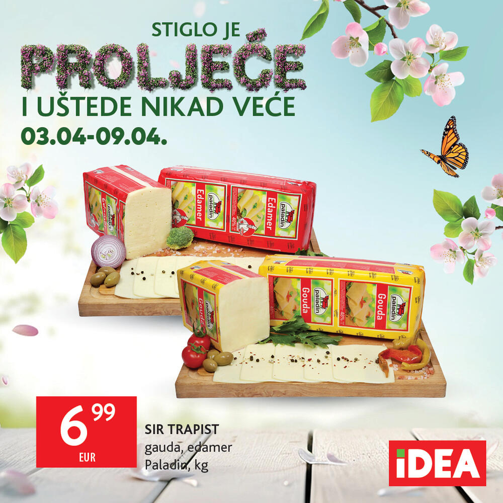<p>Pogledajte <a href="https://catalog.idea.co.me/april-2025/redovna-akcija-304-904/?page=1" target="_blank">novi nedjeljni IDEA katalog</a> sa bogatom ponudom proizvoda po sniženim cijenama<br />  </p>