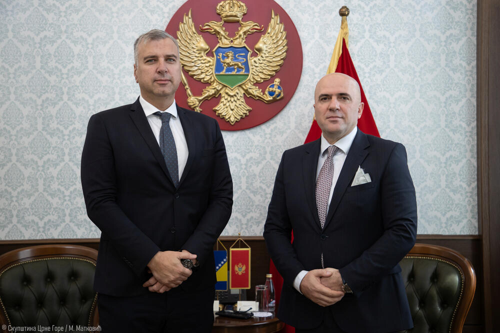 Jukić i Nurković, Foto: Skupština Crne Gore/M.Matković