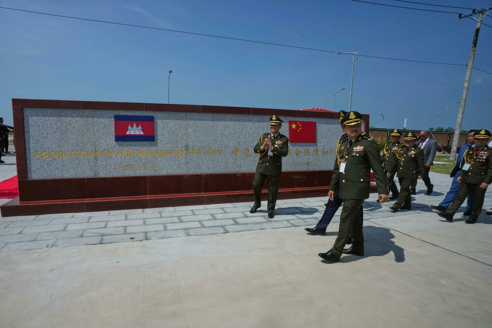 <p>"Nema šta da se krije" o ovoj pomorskoj bazi, gdje bi mogli da se usidre i broovi drugih država, rekao je premijer Kambodže Hun Manet</p>