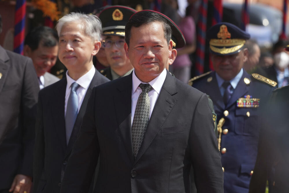 <p>"Nema šta da se krije" o ovoj pomorskoj bazi, gdje bi mogli da se usidre i broovi drugih država, rekao je premijer Kambodže Hun Manet</p>