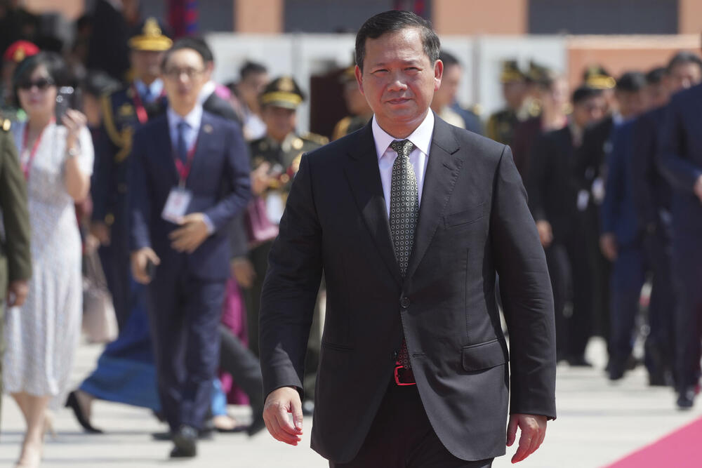 <p>"Nema šta da se krije" o ovoj pomorskoj bazi, gdje bi mogli da se usidre i broovi drugih država, rekao je premijer Kambodže Hun Manet</p>