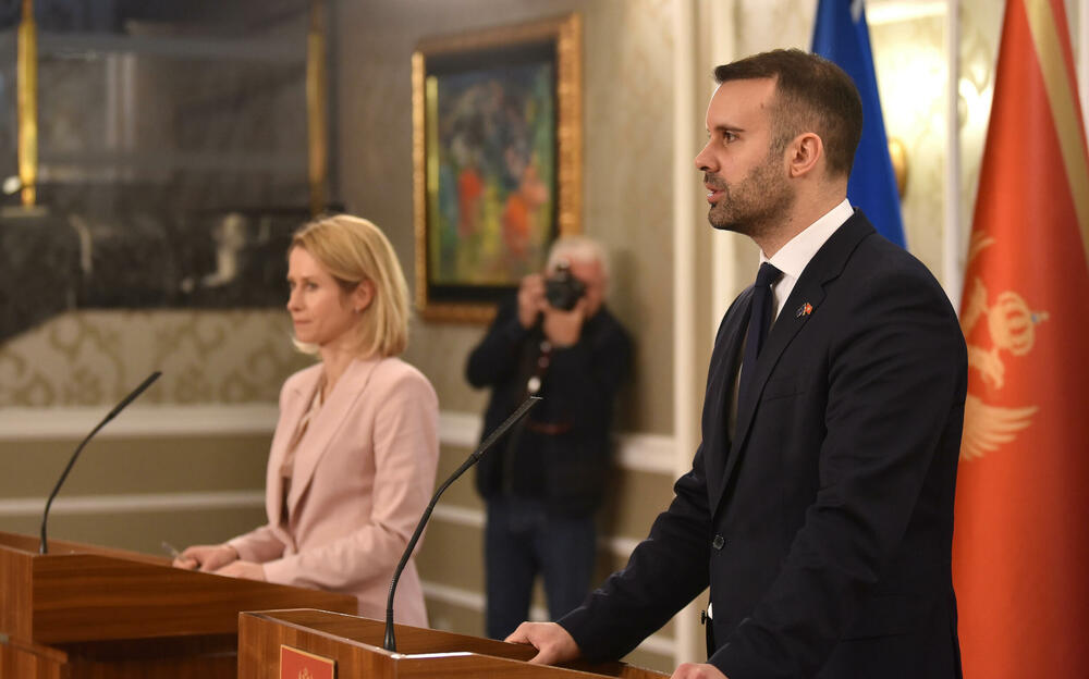 <p>"Drago mi je da Crna Gora podržava teritorijalni integritet Ukrajine i povelju UN. Kao što ste velikodušno prihvatili ukrajinske izbjeglice. Koliko shvatam, primili ste ih više po glavi stanovnika nego bilo koja zemlja na svijetu", poručila je Kalas</p>