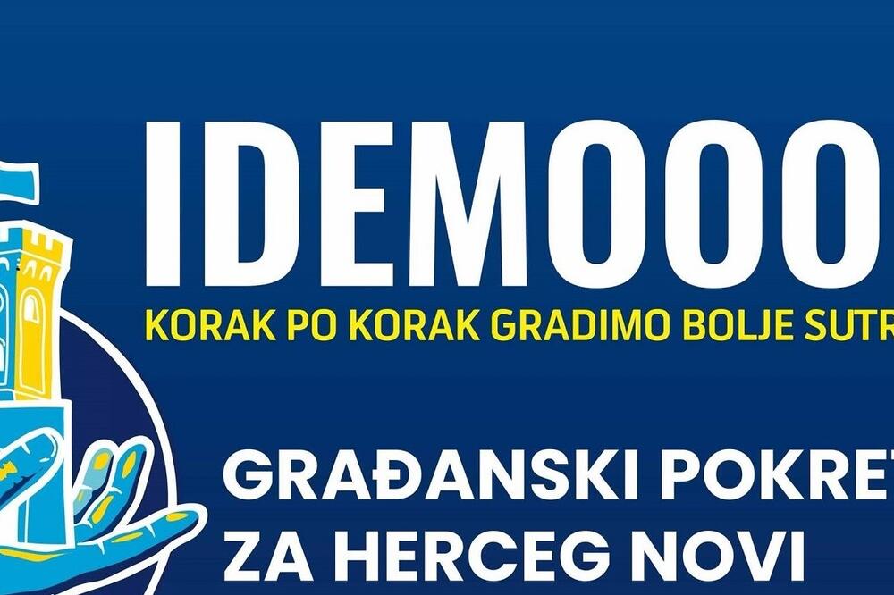 Foto: Građanski pokret za Herceg Novi - Idemooo