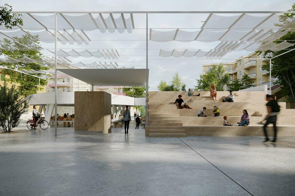 Nagrađeno rješenje autora Srđana Tadića, Aleksandra Marsenića i Bojana Vlahovića, Foto: Opština Tivat