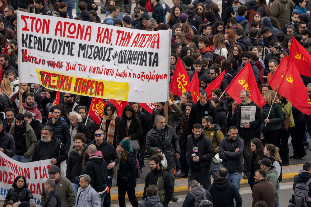 Sa protesta, Foto: REUTERS