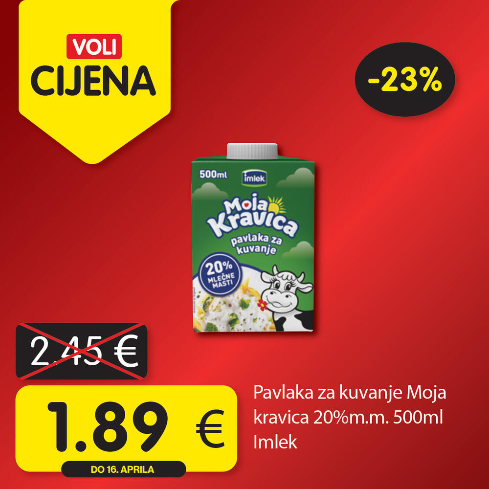 <p><em>Potražite u svim Voli i Naš diskont marketima</em></p>