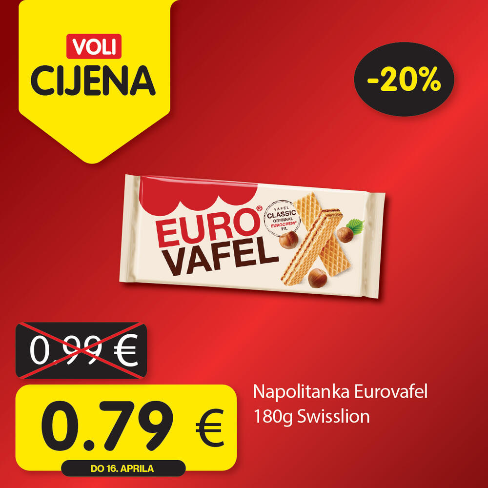 <p><em>Potražite u svim Voli i Naš diskont marketima</em></p>