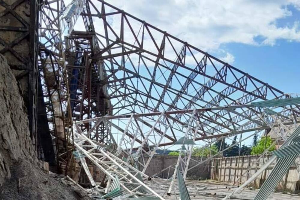 Srušeni krov Solane, Foto: Privatna arhiva