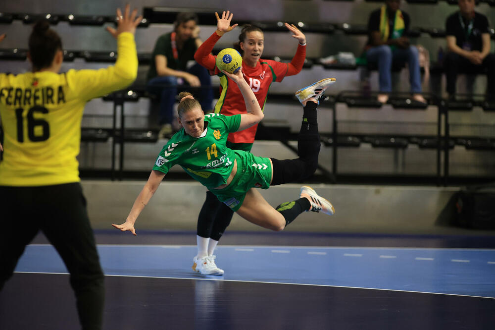 Katarina Džaferović je odigrala sjajan meč, Foto: Portuguese Handball Federation