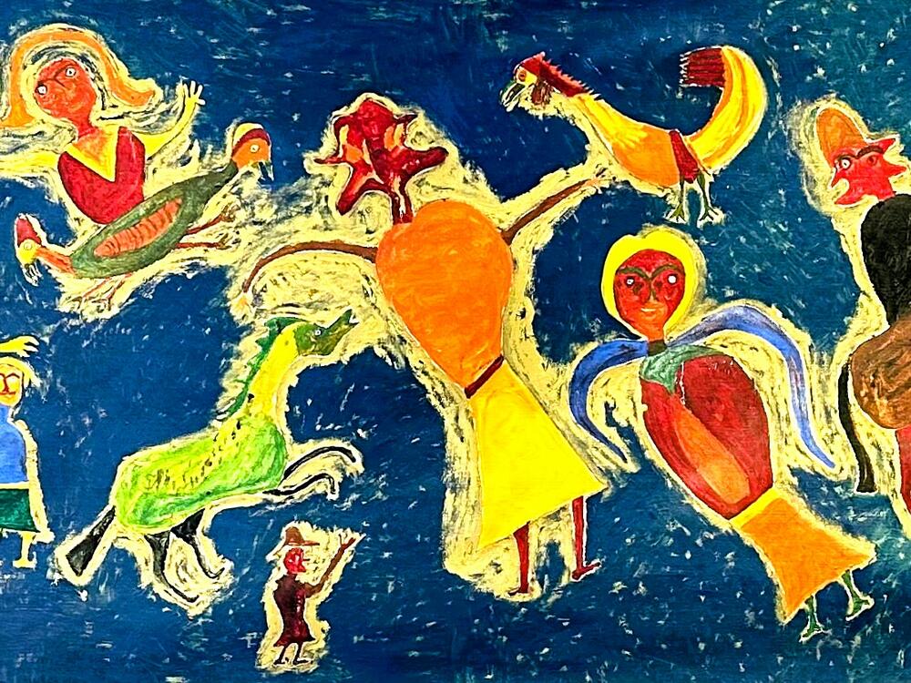 I. Bosilj: Moje Kosovo, detalj (1965)