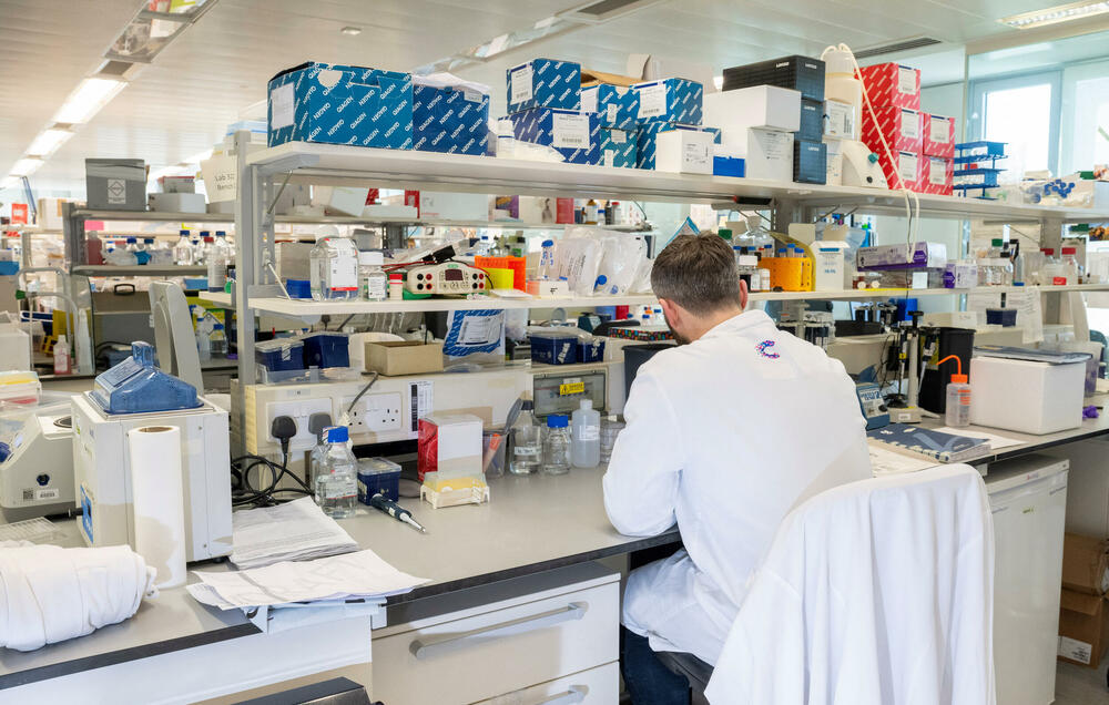 Laboratorija za istraživanja o kanceru na Institutu Birsdin u Glazgovu u Škotskoj