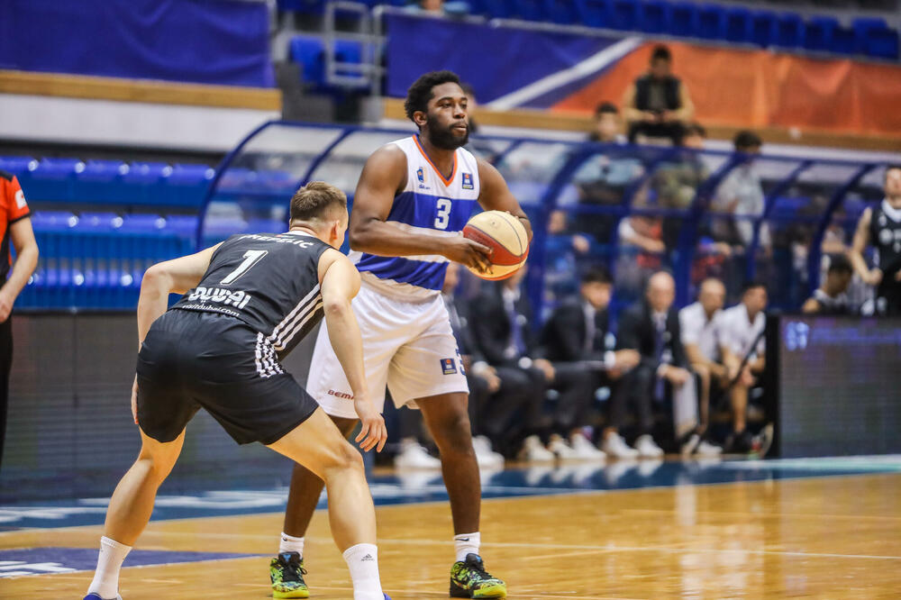 Noa Tomason je bio bez ritma i sa samo osam poena, Foto: KK Mornar Barsko zlato/Mediapro