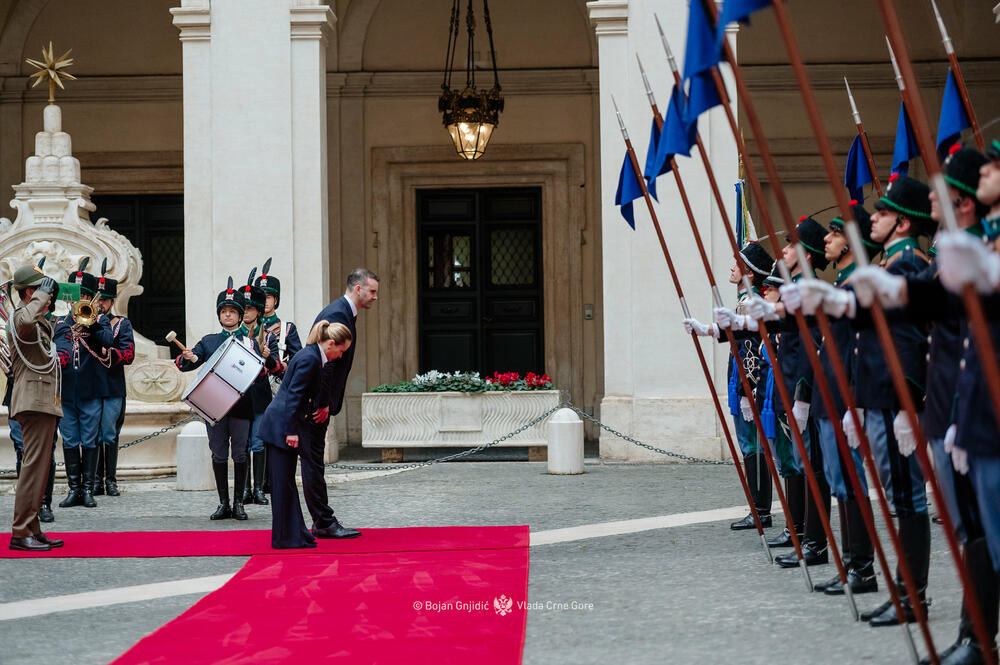<p>Predsjednik Vlade Milojko Spajić je kazao da se Crna Gora snažno oslanja na podršku Italije u domenu evrointegracije i ukupne spoljne politike</p>