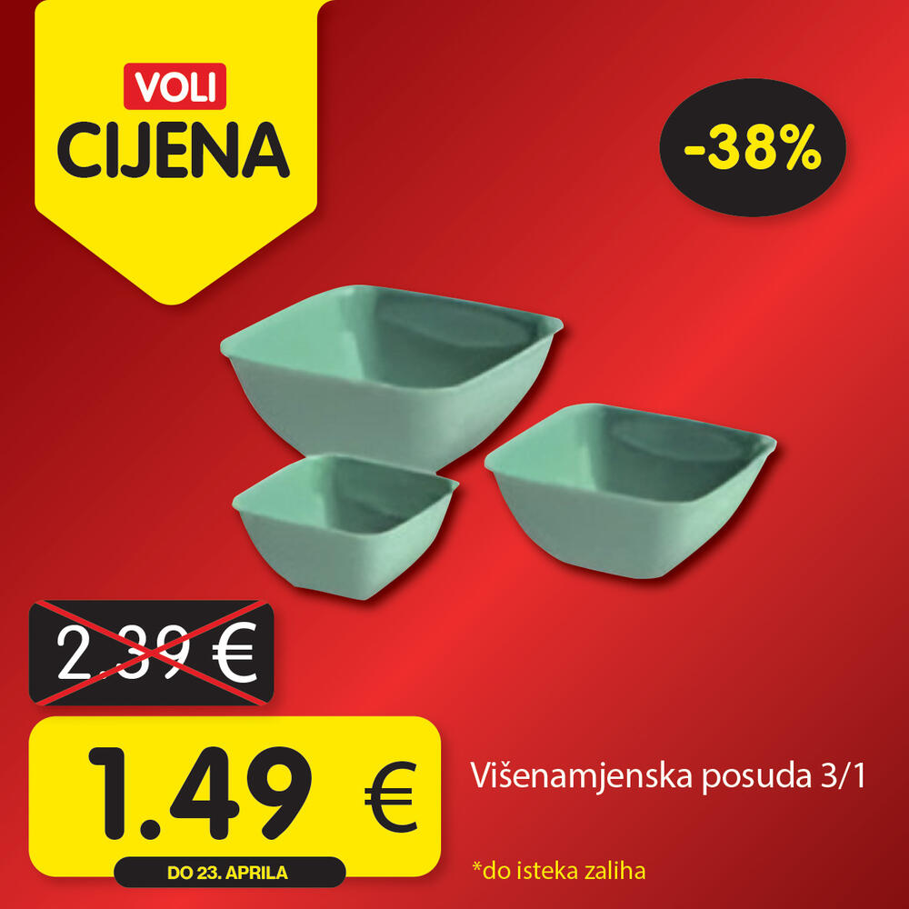 <p><em>Atraktivni proizvodi uz najpovoljnije cijene na tržištu, dostupni u svim Voli i Naš diskont marketima.</em></p>