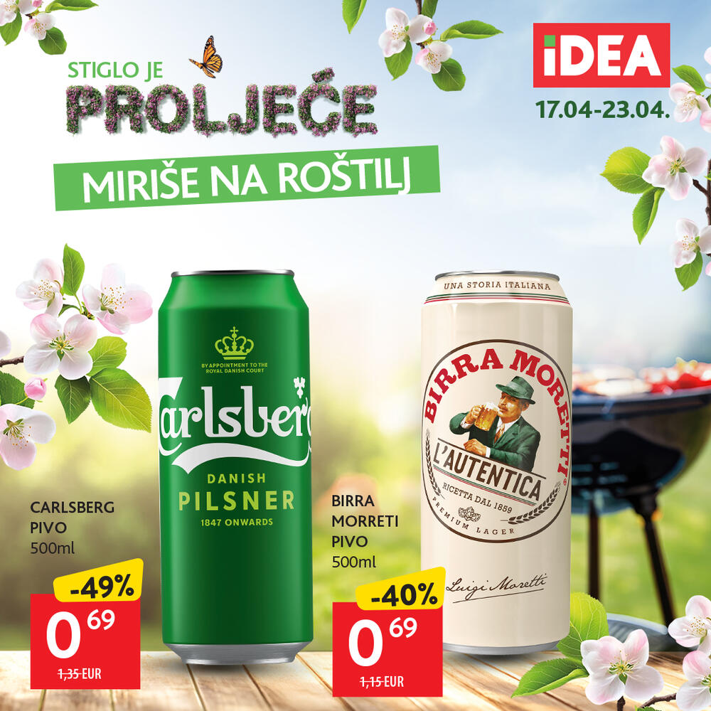 <p>U susret uskršnjim praznicima, IDEA je pripremila novi katalog koji će vam omogućiti da pripremite bogatu i raznovrsnu trpezu, a uz to i da uštedite.</p>