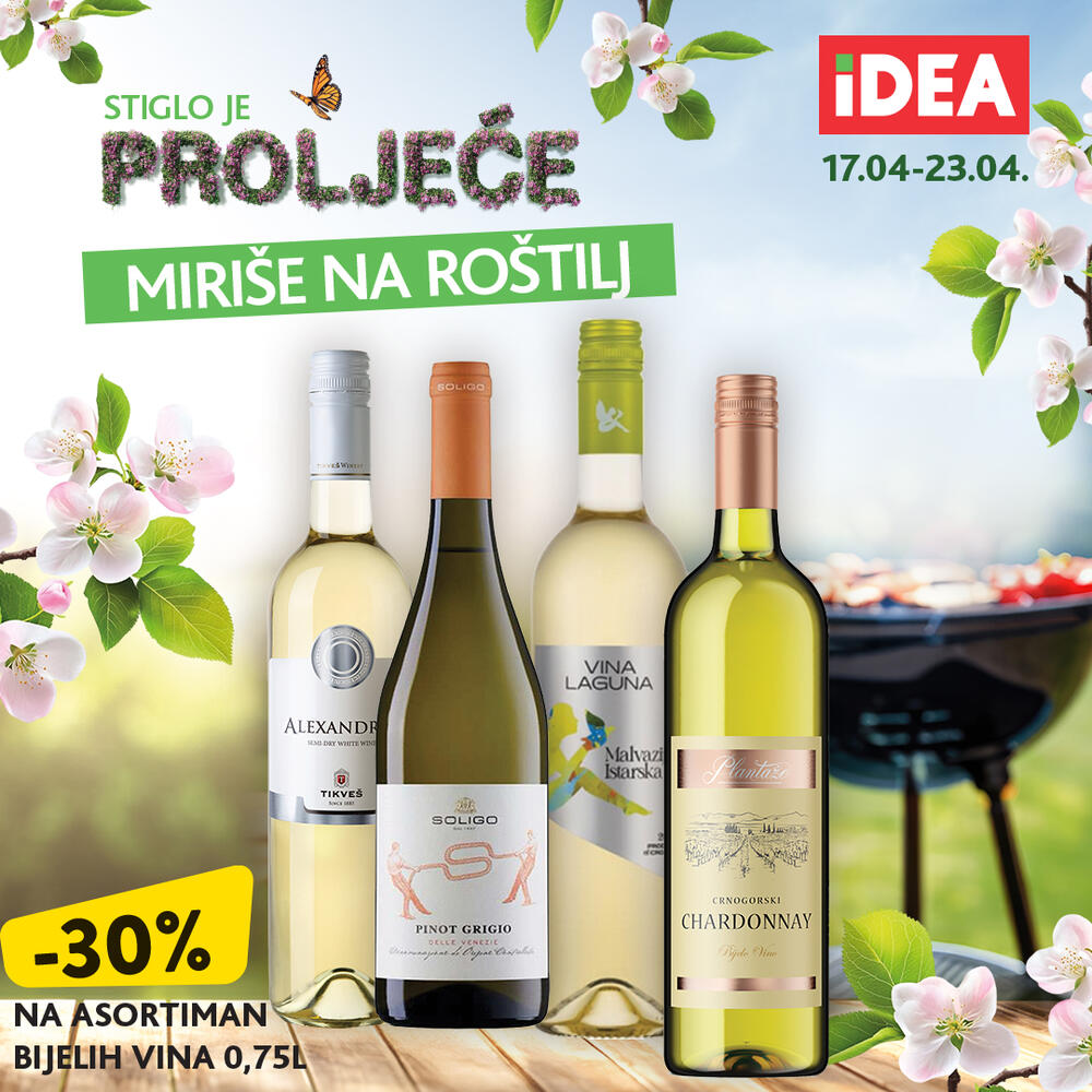 <p>U susret uskršnjim praznicima, IDEA je pripremila novi katalog koji će vam omogućiti da pripremite bogatu i raznovrsnu trpezu, a uz to i da uštedite.</p>