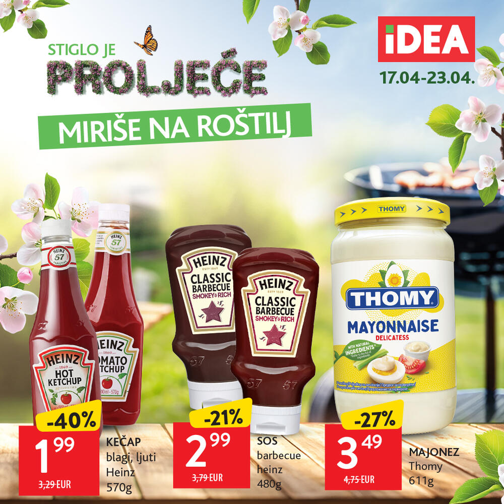 <p>U susret uskršnjim praznicima, IDEA je pripremila novi katalog koji će vam omogućiti da pripremite bogatu i raznovrsnu trpezu, a uz to i da uštedite.</p>