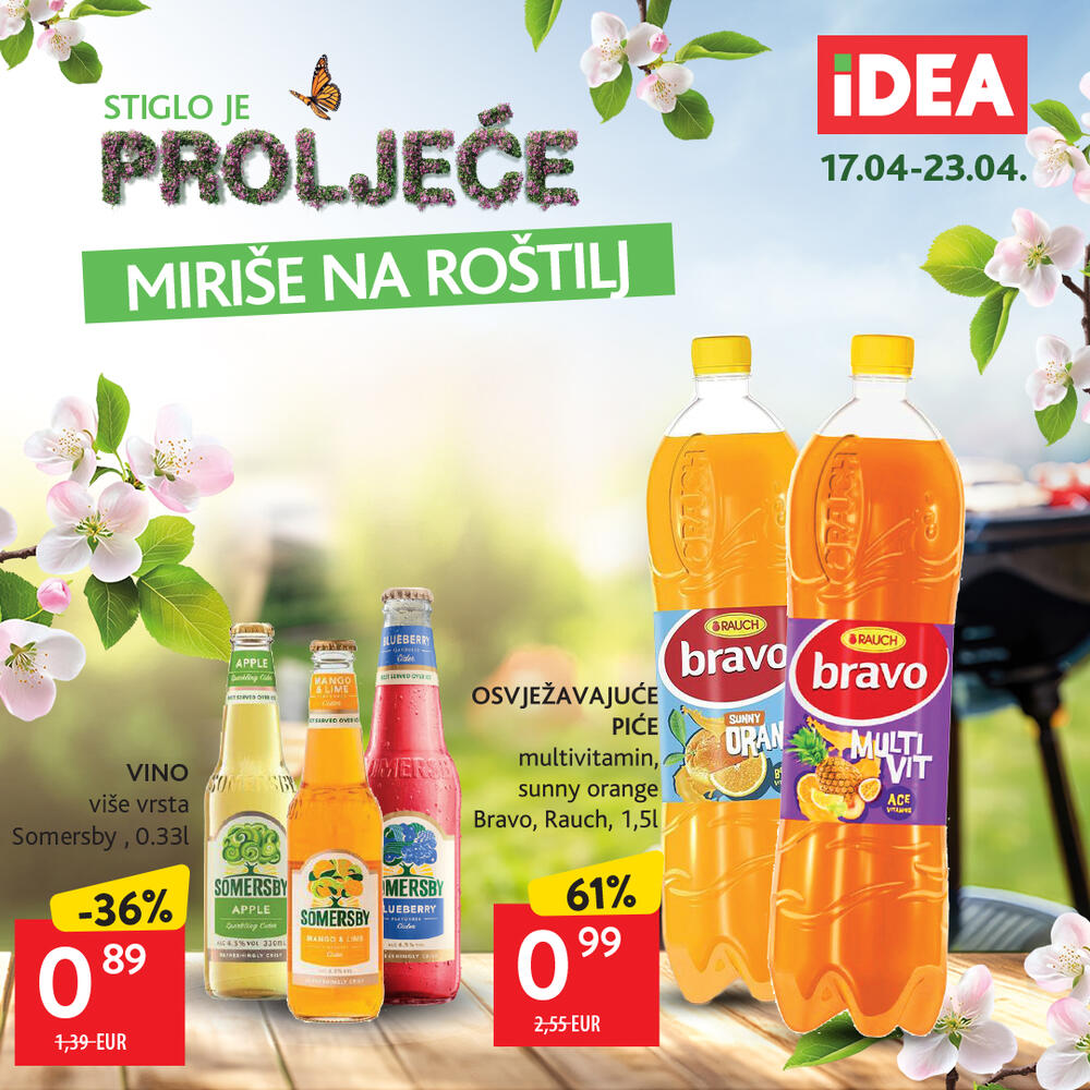 <p>U susret uskršnjim praznicima, IDEA je pripremila novi katalog koji će vam omogućiti da pripremite bogatu i raznovrsnu trpezu, a uz to i da uštedite.</p>
