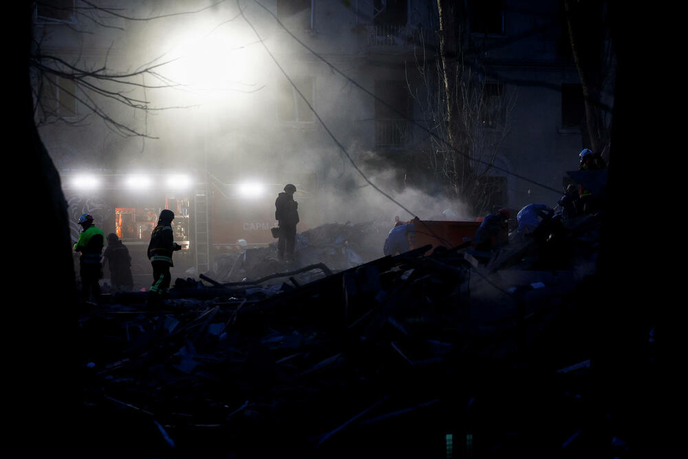 <p>Ukrajinski ministar spoljnih poslova Andrij Sibiha napisao je na društvenoj mreži Iks da su "brutalni udari" pokazali da je Rusija, a ne Ukrajina, prepreka miru</p>