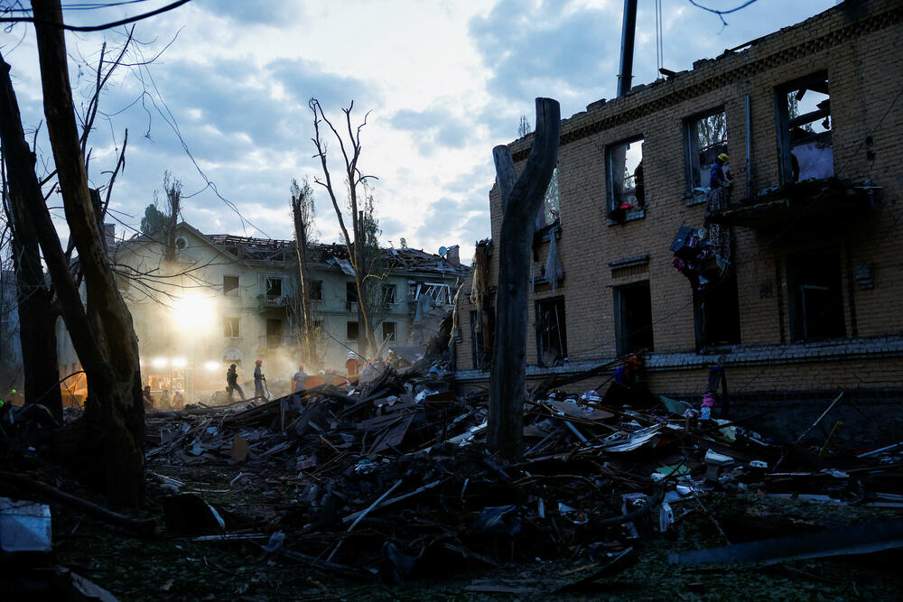 <p>Ukrajinski ministar spoljnih poslova Andrij Sibiha napisao je na društvenoj mreži Iks da su "brutalni udari" pokazali da je Rusija, a ne Ukrajina, prepreka miru</p>