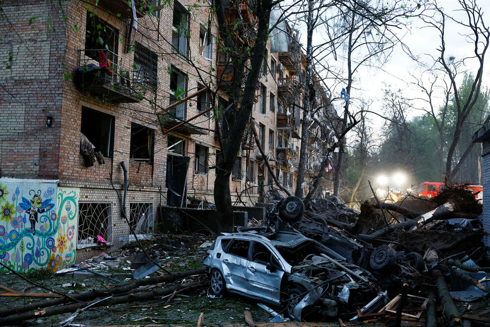 <p>Ukrajinski ministar spoljnih poslova Andrij Sibiha napisao je na društvenoj mreži Iks da su "brutalni udari" pokazali da je Rusija, a ne Ukrajina, prepreka miru</p>