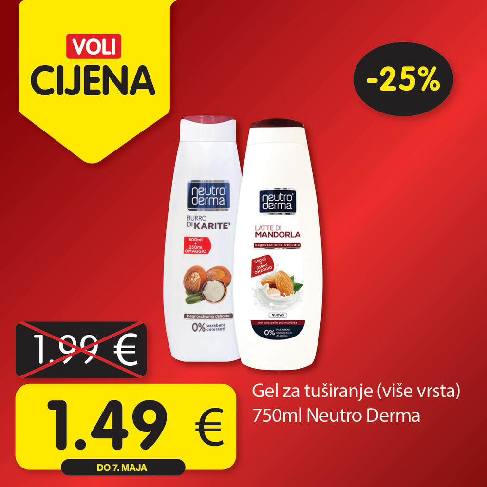 <p>Za najpovoljniju trgovinu birajte proizvode po VOLI cijenama.</p>