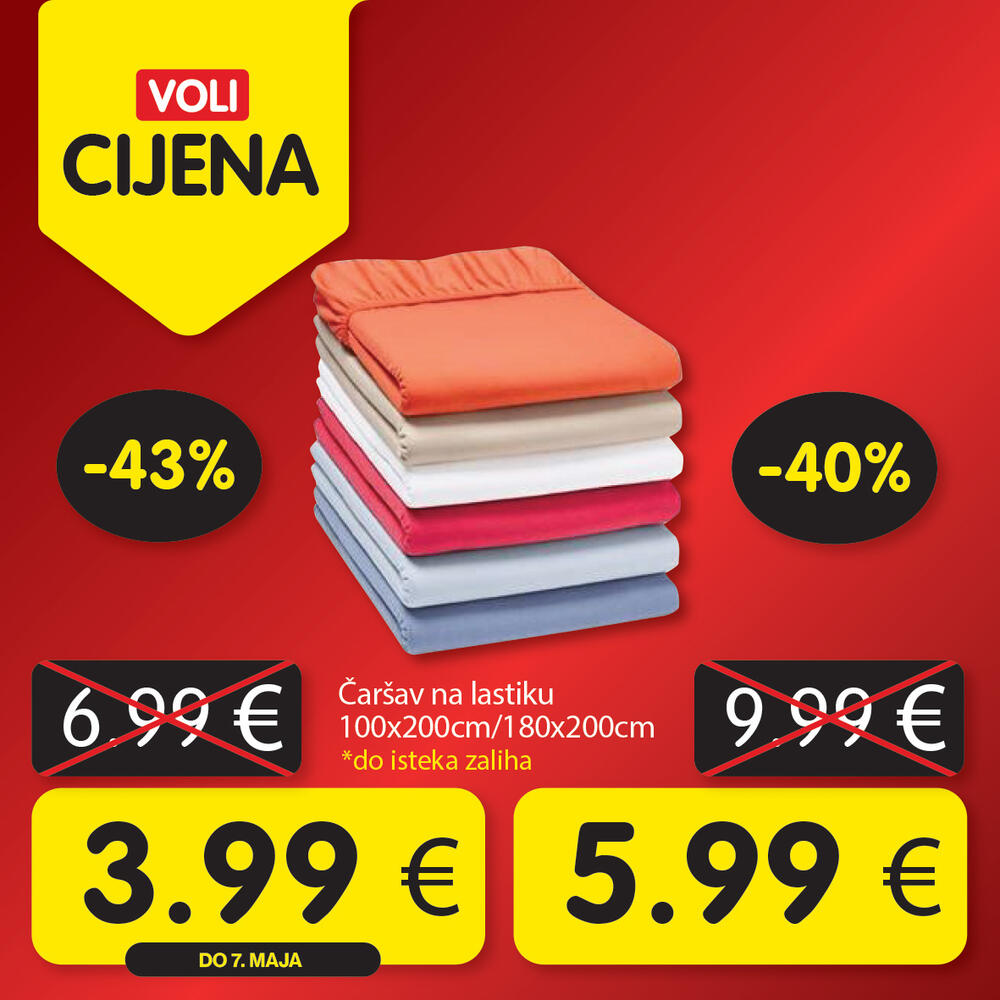 <p>Za najpovoljniju trgovinu birajte proizvode po VOLI cijenama.</p>