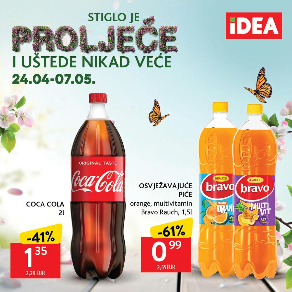 <p>Bez obzira na to da li planirate porodično okupljanje, proslavu praznika ili jednostavno uživanje u roštiljanju na otvorenom, IDEA je vaša destinacija za kvalitetne i povoljne namirnice.</p>