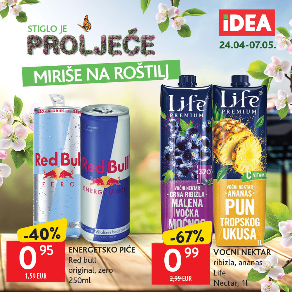 <p>Bez obzira na to da li planirate porodično okupljanje, proslavu praznika ili jednostavno uživanje u roštiljanju na otvorenom, IDEA je vaša destinacija za kvalitetne i povoljne namirnice.</p>