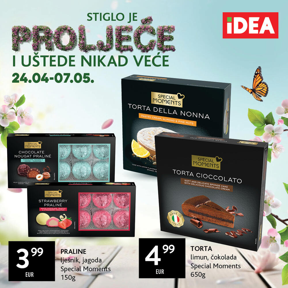 <p>Bez obzira na to da li planirate porodično okupljanje, proslavu praznika ili jednostavno uživanje u roštiljanju na otvorenom, IDEA je vaša destinacija za kvalitetne i povoljne namirnice.</p>