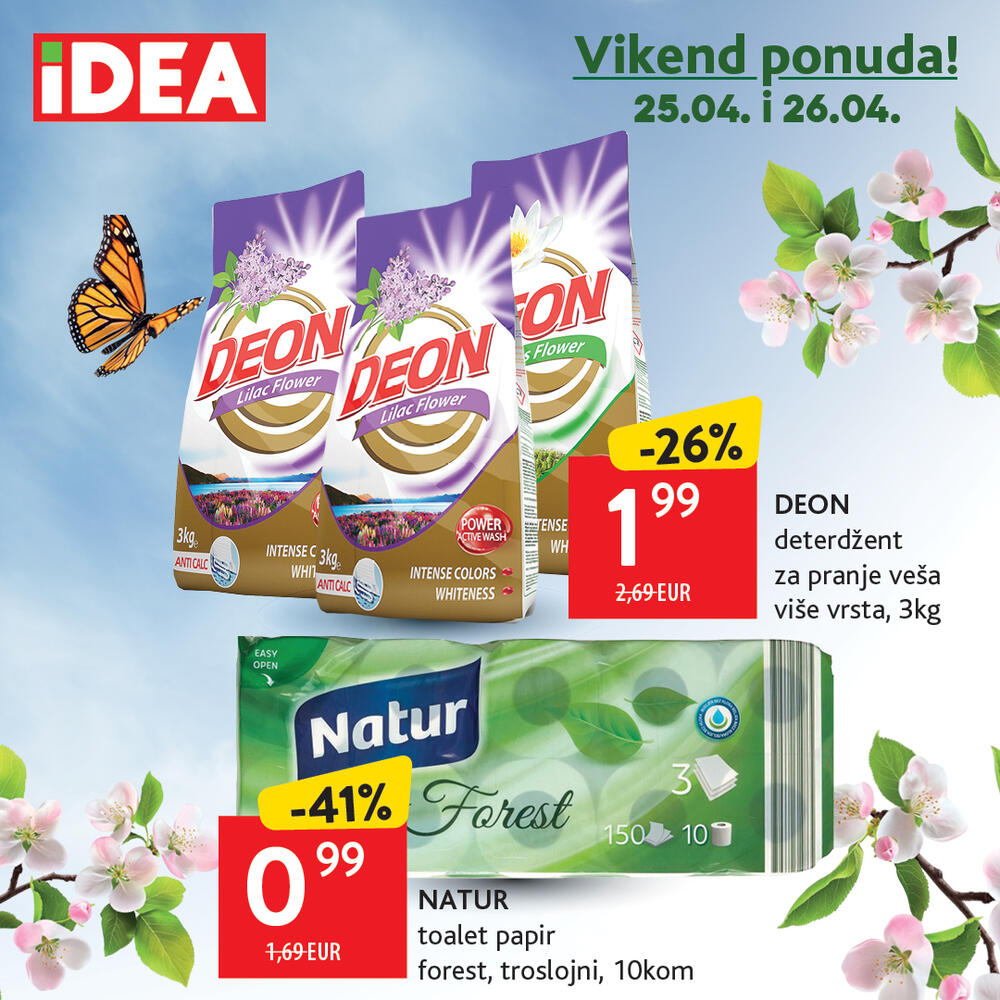 <p>Bez obzira na to da li planirate porodično okupljanje, proslavu praznika ili jednostavno uživanje u roštiljanju na otvorenom, IDEA je vaša destinacija za kvalitetne i povoljne namirnice.</p>