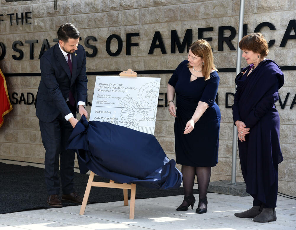<p>Otvorena nova zgrada Ambasade SAD-a u Crnoj Gori</p>