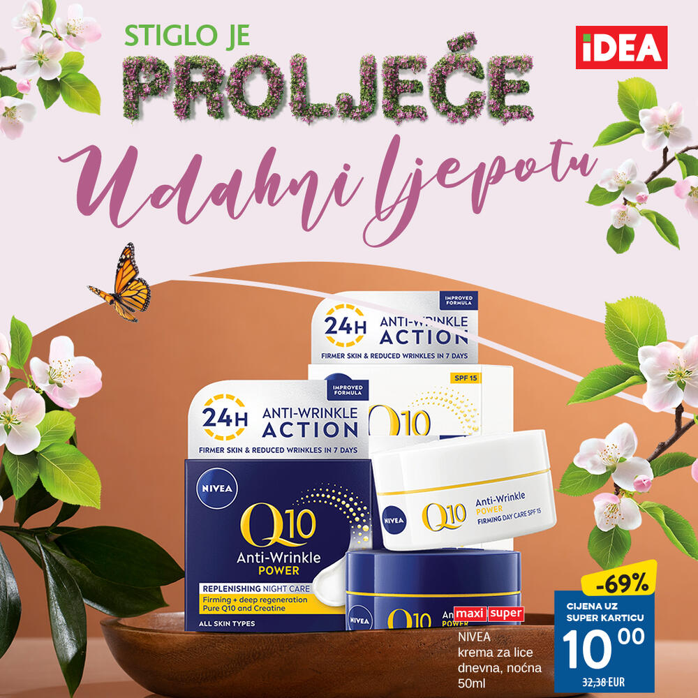 <p>Proljeće je savršen trenutak da osvježimo svakodnevicu i unesemo novine bilo da je riječ o našim navikama ili prostoru u kojem živimo. U susret toplijim danima, IDEA je pripremila posebnu ponudu proizvoda za ličnu njegu i održavanje higijene doma.</p>
