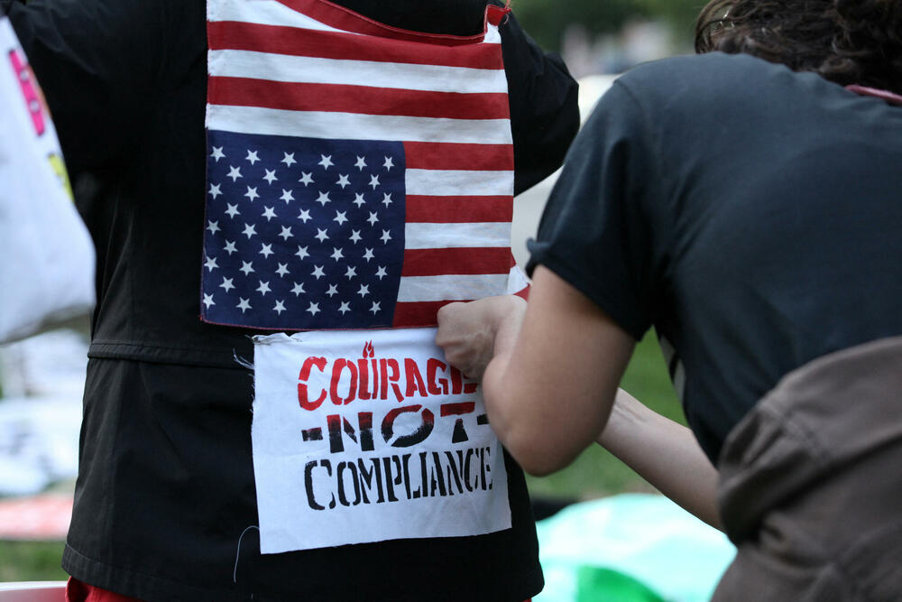 Protesti protiv Trampa u Vašingtonu